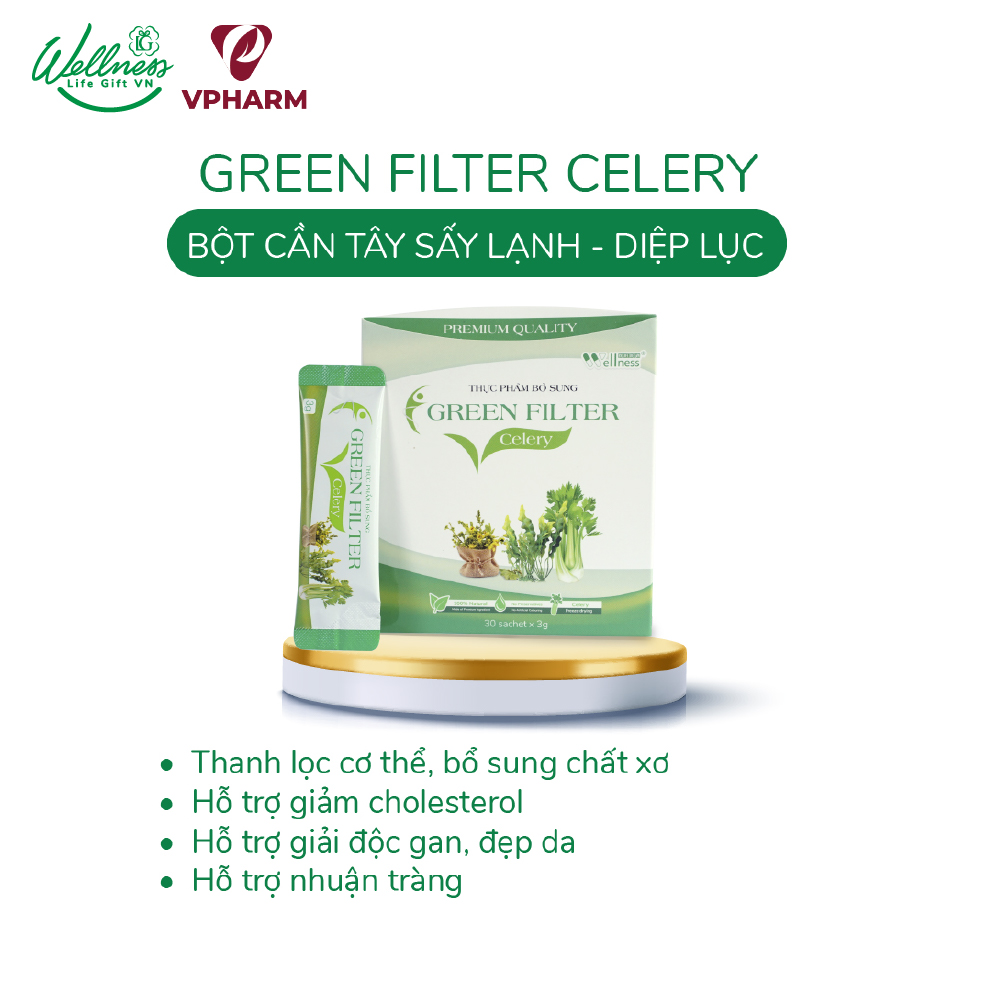 Thanh lọc cơ thể cùng Green Filter Celery